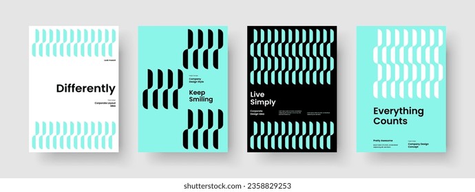 Isolated Business Presentation Layout. Geometric Background Template. Creative Book Cover Design. Brochure. Poster. Report. Banner. Flyer. Notebook. Catalog. Journal. Portfolio. Magazine. Leaflet