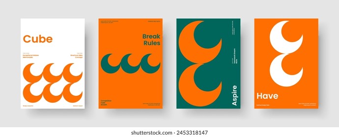 Diseño de presentación empresarial aislado. Plantilla de informe geométrico. Diseño de portada de libro moderno. Antecedentes. Cartel. Volante. Anuncio. Folleto. Publicidad. Prospecto. Cuaderno. Identidad de marca. Cartera