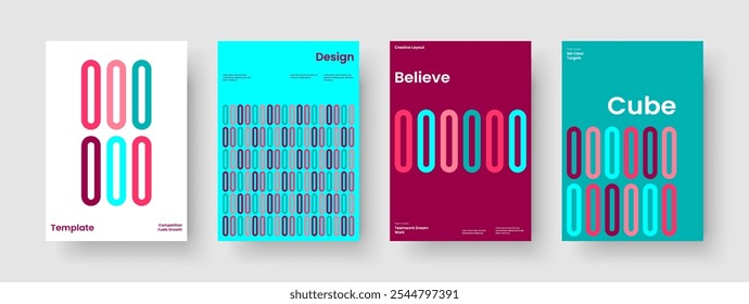 Isolated Business Presentation Layout. Geometric Book Cover Template. Abstract Poster Design. Brochure. Background. Banner. Report. Flyer. Advertising. Handbill. Catalog. Journal. Newsletter