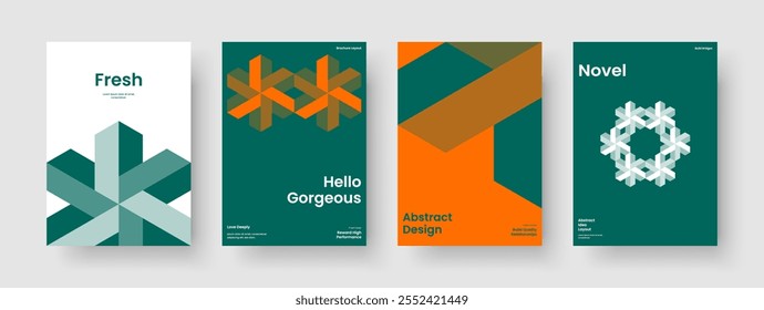 Isolated Business Presentation Layout. Geometric Poster Design. Abstract Brochure Template. Background. Book Cover. Flyer. Report. Banner. Portfolio. Pamphlet. Catalog. Newsletter. Leaflet