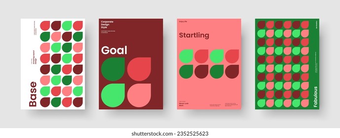 Isolated Business Presentation Layout. Modern Book Cover Template. Geometric Report Design. Banner. Flyer. Poster. Background. Brochure. Leaflet. Newsletter. Notebook. Portfolio. Advertising