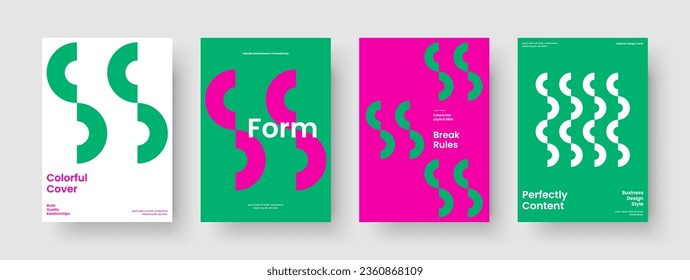 Isolated Business Presentation Layout. Modern Brochure Template. Creative Banner Design. Book Cover. Flyer. Poster. Background. Report. Pamphlet. Leaflet. Handbill. Portfolio. Journal. Catalog