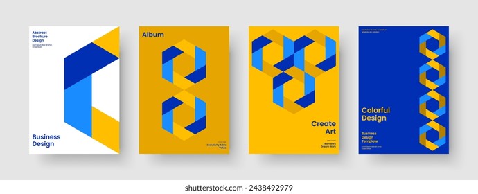 Isolated Business Presentation Layout. Modern Flyer Template. Geometric Brochure Design. Poster. Book Cover. Banner. Background. Report. Portfolio. Advertising. Newsletter. Journal. Pamphlet