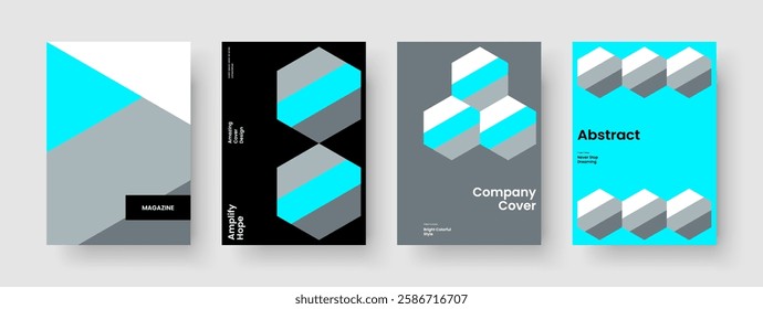 Isolated Business Presentation Layout. Modern Brochure Design. Abstract Flyer Template. Book Cover. Report. Background. Banner. Poster. Pamphlet. Magazine. Portfolio. Newsletter. Handbill. Notebook