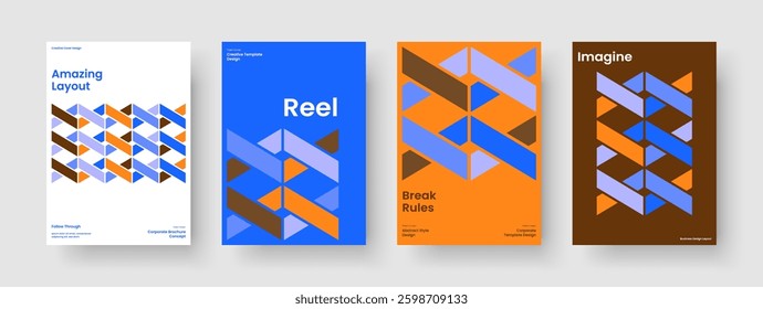 Isolated Business Presentation Layout. Modern Banner Design. Abstract Report Template. Flyer. Poster. Book Cover. Brochure. Background. Catalog. Advertising. Handbill. Notebook. Journal. Leaflet