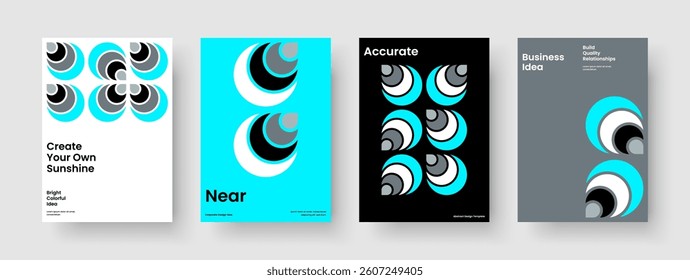 Isolated Business Presentation Layout. Modern Flyer Design. Geometric Book Cover Template. Banner. Poster. Brochure. Background. Report. Brand Identity. Advertising. Leaflet. Handbill. Magazine