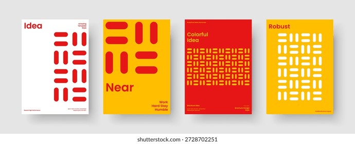 Isolated Business Presentation Layout. Modern Banner Design. Geometric Brochure Template. Background. Poster. Report. Book Cover. Flyer. Notebook. Catalog. Advertising. Newsletter. Handbill