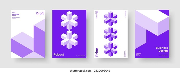 Plantilla de presentación de negocios aislados. Diseño de fondo creativo. Diseño geométrico del cartel. Folleto. Portada de libro. Volante. Anuncio. Informe. Cuaderno. Boletín informativo. Manual. Catálogo. Publicidad