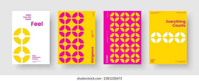 Isolated Business Presentation Template. Geometric Flyer Layout. Creative Brochure Design. Banner. Background. Report. Poster. Book Cover. Catalog. Journal. Handbill. Pamphlet. Newsletter