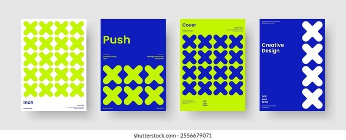 Isolated Business Presentation Template. Geometric Poster Design. Creative Report Layout. Banner. Flyer. Book Cover. Background. Brochure. Pamphlet. Journal. Catalog. Notebook. Leaflet. Newsletter