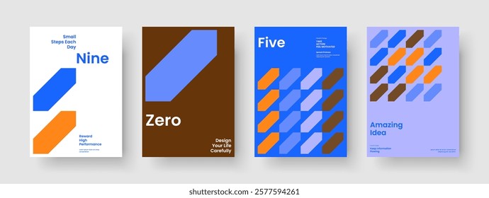 Isolated Business Presentation Template. Geometric Book Cover Layout. Modern Poster Design. Banner. Report. Brochure. Background. Flyer. Newsletter. Notebook. Journal. Advertising. Catalog
