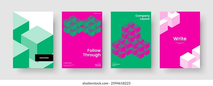 Isolated Business Presentation Template. Geometric Poster Layout. Abstract Background Design. Report. Flyer. Brochure. Banner. Book Cover. Magazine. Leaflet. Notebook. Newsletter. Portfolio