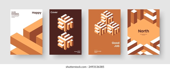 Plantilla de presentación empresarial aislada. Diseño de Anuncio moderno. Diseño de folleto Abstractas. Portada del libro. Volante. Informe. Cartel. Antecedentes. Folleto. Prospecto. Identidad de marca. Handbill. Cartera