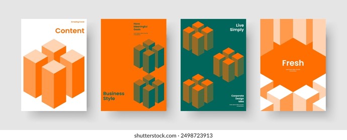 Isolated Business Presentation Template. Modern Brochure Layout. Geometric Poster Design. Banner. Report. Book Cover. Flyer. Background. Advertising. Journal. Handbill. Newsletter. Brand Identity