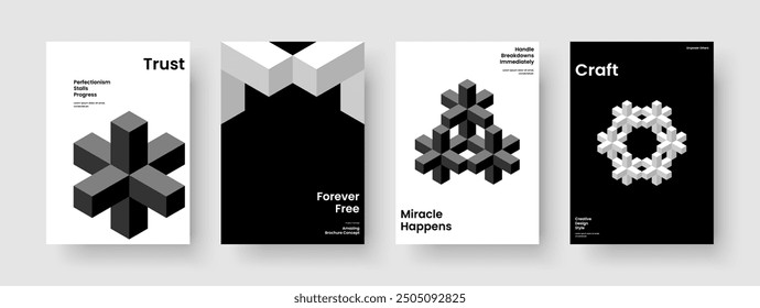 Plantilla de presentación de negocios aislados. Diseño de informe moderno. Diseño de portada de libro Abstractas. Antecedentes. Anuncio. Volante. Folleto. Cartel. Folleto. Publicidad. Manual. Identidad de marca. Catálogo