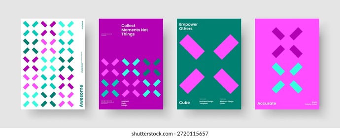 Plantilla de presentación de negocios aislados. Diseño de fondo moderno. Diseño de portada de libro creativo. Volante. Anuncio. Folleto. Informe. Cartel. Diario. Catálogo. Panfleto. Revista. Folleto. Publicidad