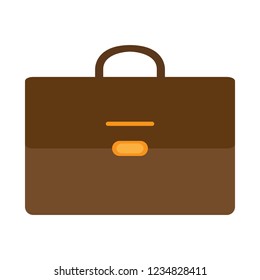 Isolated business suitcase icon. Vector illustration design