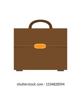 Isolated business suitcase icon. Vector illustration design