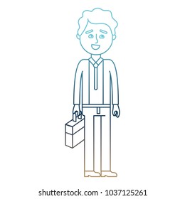 Isolated businessman design