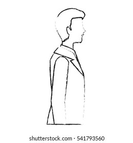 Isolated businessman design