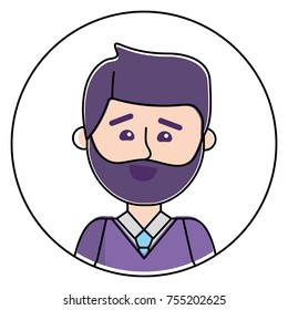 Isolated businessman design