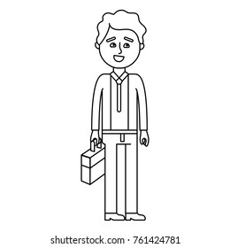 Isolated businessman design