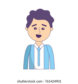 Isolated businessman design