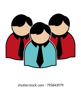 Isolated businessman design