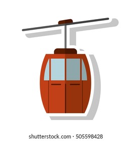 Isolated cable car vehicle design