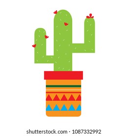 Isolated cactus icon