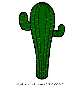 Isolated cactus icon image vector illustration design