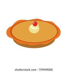 Isolated cake design