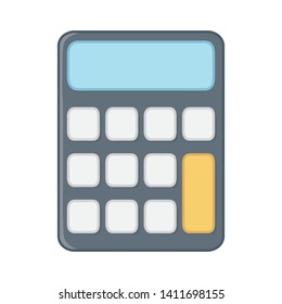 Isolated Calculator design vector illustration