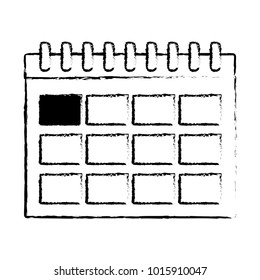 Isolated calendar design
