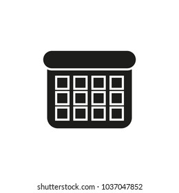 Isolated calendar design