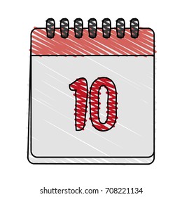 Isolated calendar design