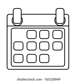 Isolated calendar design