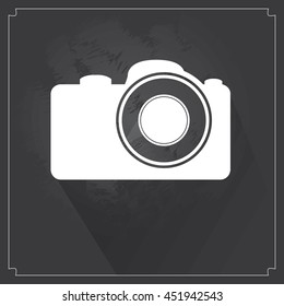 Isolated camera, Hipster icons, vector illustration, eps 10