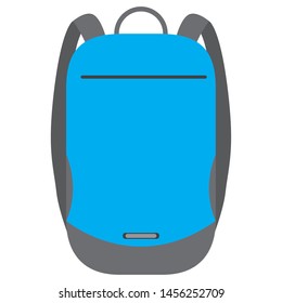 Isolated camping backpack on a white background - Vector