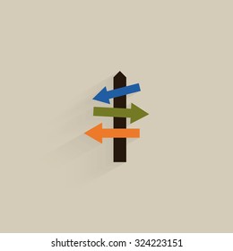 Isolated camping icon on a colored background