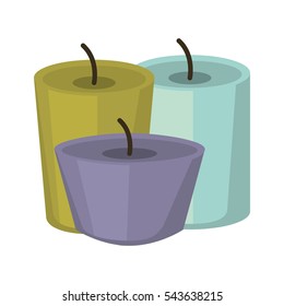 Isolated candle design