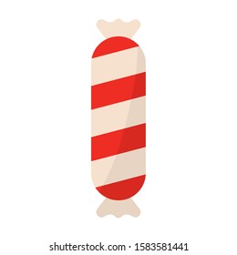 Isolated cane icon. Christmas season - Vector illustration design