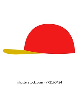 Isolated cap icon on a white background, Vector illustration