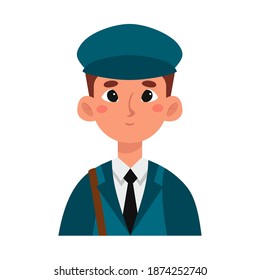 Isolated captain man professions jobs icon- Vector