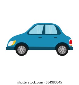 Isolated car symbol icon vector illustration graphic design