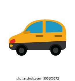 Isolated car vehicle design