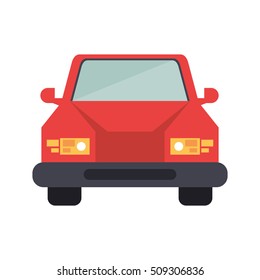 Isolated car vehicle design