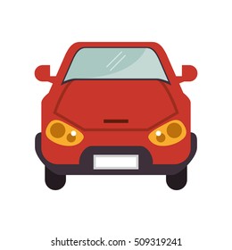 Isolated car vehicle design