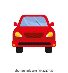 Isolated car vehicle icon vector illustration graphic design