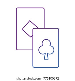 Isolated cards design